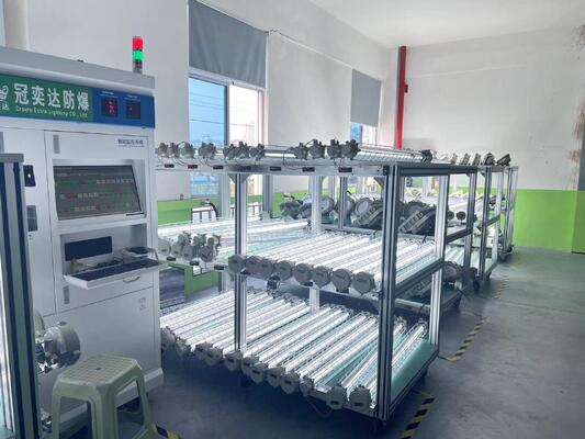 2x16W T6 đèn LED hiệu suất cao IP66 ATEX hợp kim nhôm + kính cứng chống nổ đèn LED quang thẳng