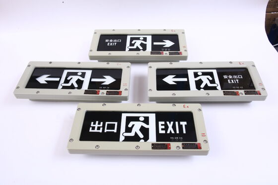 90–180 Minutes Explosion Proof Sign Lights 220V 3W IP66 Customizable
