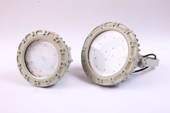 Ex IIC T6 ATEX IECEx IP66 WF2 chống phun muối chống nổ ánh sáng vịnh cao 50w-240w cho nền tảng khoan ngoài khơi