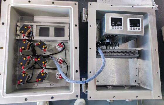 IIB T4 ATEX Phòng điều khiển chống cháy Phòng điều khiển chống cháy Phòng điều khiển chống nổ Phòng chứa hợp kim nhôm Cho sử dụng dầu khí