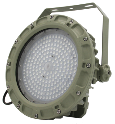 Ex IIC T6 ATEX IECEx IP66 WF2 chống phun muối chống nổ ánh sáng vịnh cao 50w-240w cho nền tảng khoan ngoài khơi