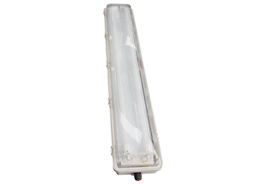 Đèn tuyến tính khu vực nguy hiểm IP66 Xếp hạng môi trường WF2, Đèn dải được chứng nhận Ex Tb IIIC T80°C Db cho nhà máy công nghiệp hóa dầu