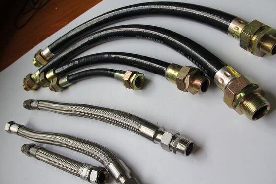 Chống nổ PVC linh hoạt ống dẫn kim loại thép không gỉ áp suất cao ống ống linh hoạt