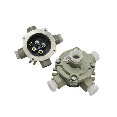 Khung tùy chỉnh IP66 chống nước ATEX hộp kết nối Khung chống cháy năng lượng 220V / 380V hộp kết nối nhôm đúc