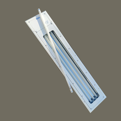 0.6M 1.2M 100LM / W Đèn dẫn đường thẳng chống nổ 36w Đèn công nghiệp an toàn T6 Đèn dẫn thép chống nổ Đèn thẳng