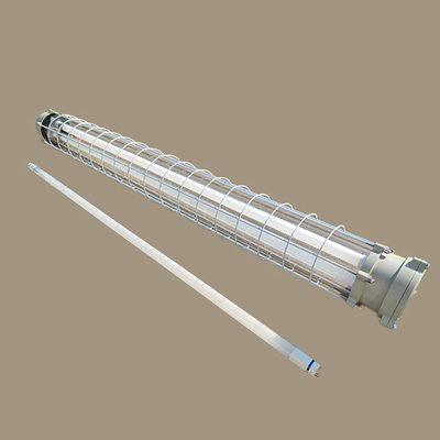 Ip66 1.2M 4Ft Đèn chống nổ dẫn đường công nghiệp 18-36W ống kép chống nổ đèn huỳnh quang
