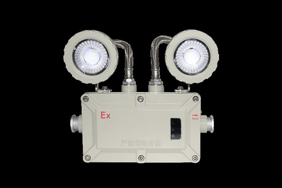 Đèn khẩn cấp chống nổ bằng hợp kim nhôm được gắn trên tường sử dụng cho Khu vực 1, 2 &amp; Khu vực 21, 22