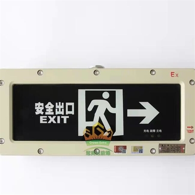 3W 100lm/w chống nước IP65 chống nổ đèn cảnh báo khẩn cấp LED đèn hiệu xuất cảnh chống nổ