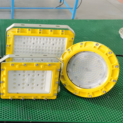 Đèn LED High Bay IP66 ngoài trời Chống cháy nổ được chứng nhận cho các khu vực làm việc nguy hiểm Mỏ than Khí tự nhiên Dầu Tiết kiệm năng lượng Bền bỉ