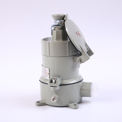 Bụi mạ bọc bằng bạc Cắm và ổ cắm chống nổ cho môi trường nguy hiểm Ex Mark Ex Tb IIIC T80°C Db