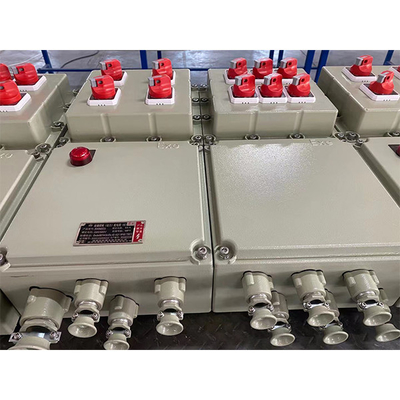 IP65 Thép không gỉ Bàn điều khiển điện gắn tường Khung AC 220V/380V Ex Proof Control Panel