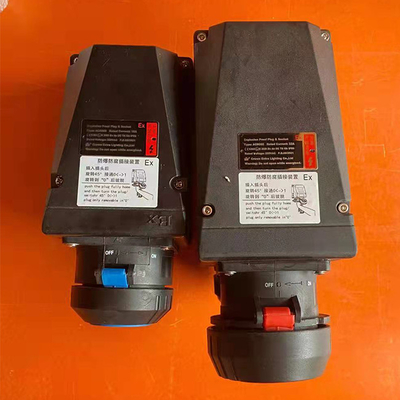IP66 Cắm và ổ cắm chống nổ II 2G Ex Db IIC T6 Gb II 2D Ex Tb IIIC T80°C Db