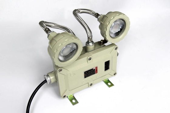 Ánh sáng khẩn cấp chống cháy chống nổ 2 * 3w