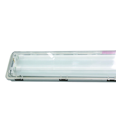 ATEX 1200mm chiều dài 2 * 18w ống kép chống nổ dẫn ánh sáng tuyến tính cho Khu vực 1 và 2, Khu vực 21 và 22