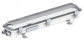 Khu vực địa điểm nguy hiểm 1&2 ATEX CE được phê duyệt IP66 10W 18W 36W Ánh sáng huỳnh quang Công nghiệp Ánh sáng LED tuyến tính chống nổ