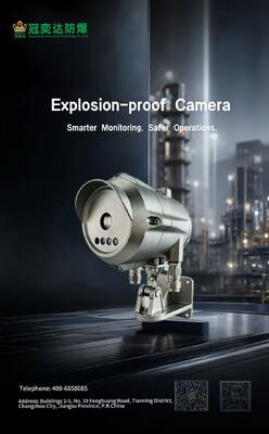 Máy quay CCTV chống nổ cho khu vực dầu khí và công nghiệp hóa học 1/21